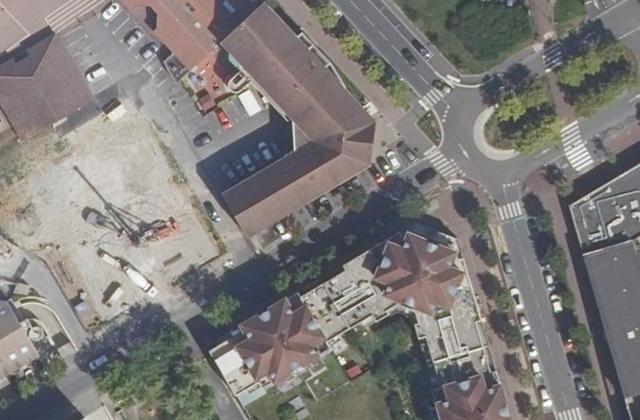 Vue aérienne de CMP Blum