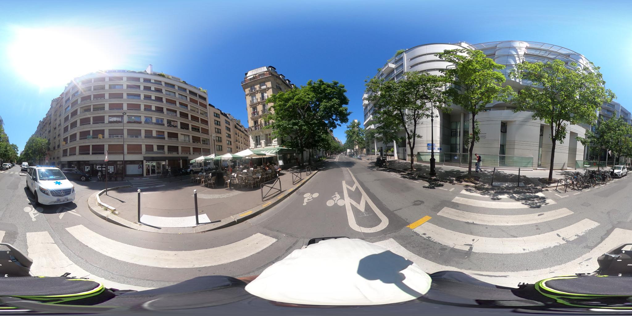 Vue de Hopital Henry Dunant