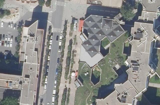 Vue aérienne de Uemo Evry Courcouronnes