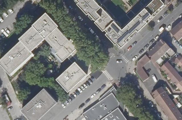 Vue aérienne de Residence Sociale
