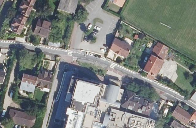 Vue aérienne de Hopital Prive de Parly Ii