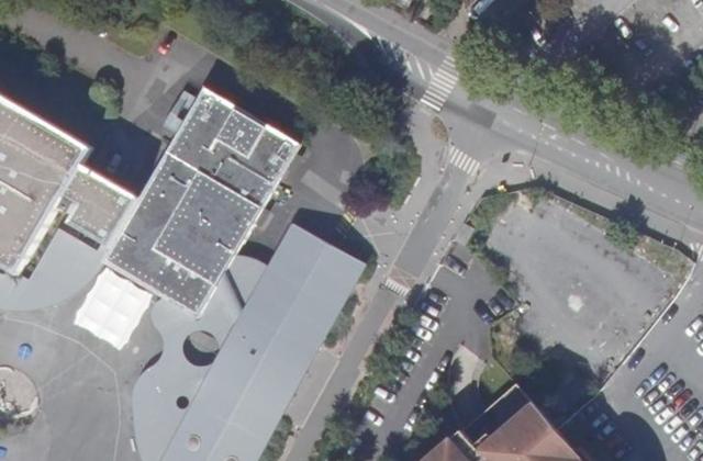 Vue aérienne de Collège Pablo Neruda