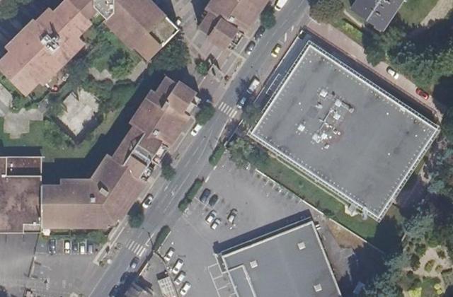 Vue aérienne de Service de la publicité foncière (SPF) de l'Essonnes