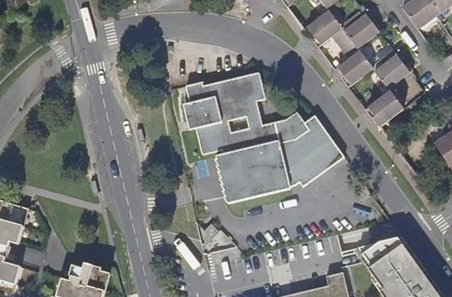 Vue aérienne de Médiathèque départementale - Essonne