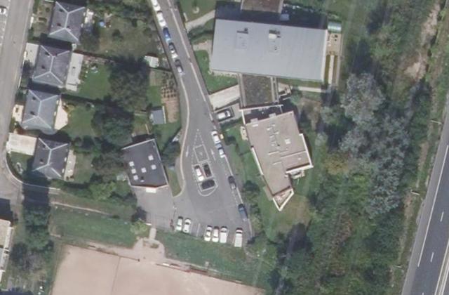 Vue aérienne de Pension de Famille