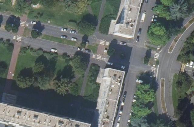 Vue aérienne de Cpmi de Ste Genevieve des Bois