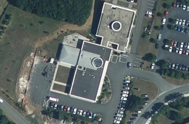 Vue aérienne de Chambre de commerce et d'industrie (CCI) 85 - Vendée - Antenne Fontenay-le-Comte