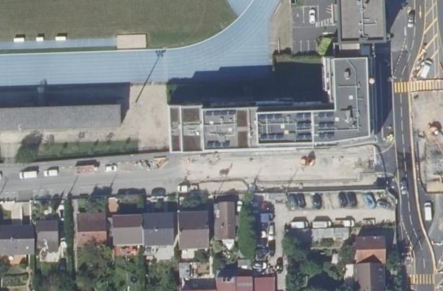 Vue aérienne de CHRS la Belle Etoile