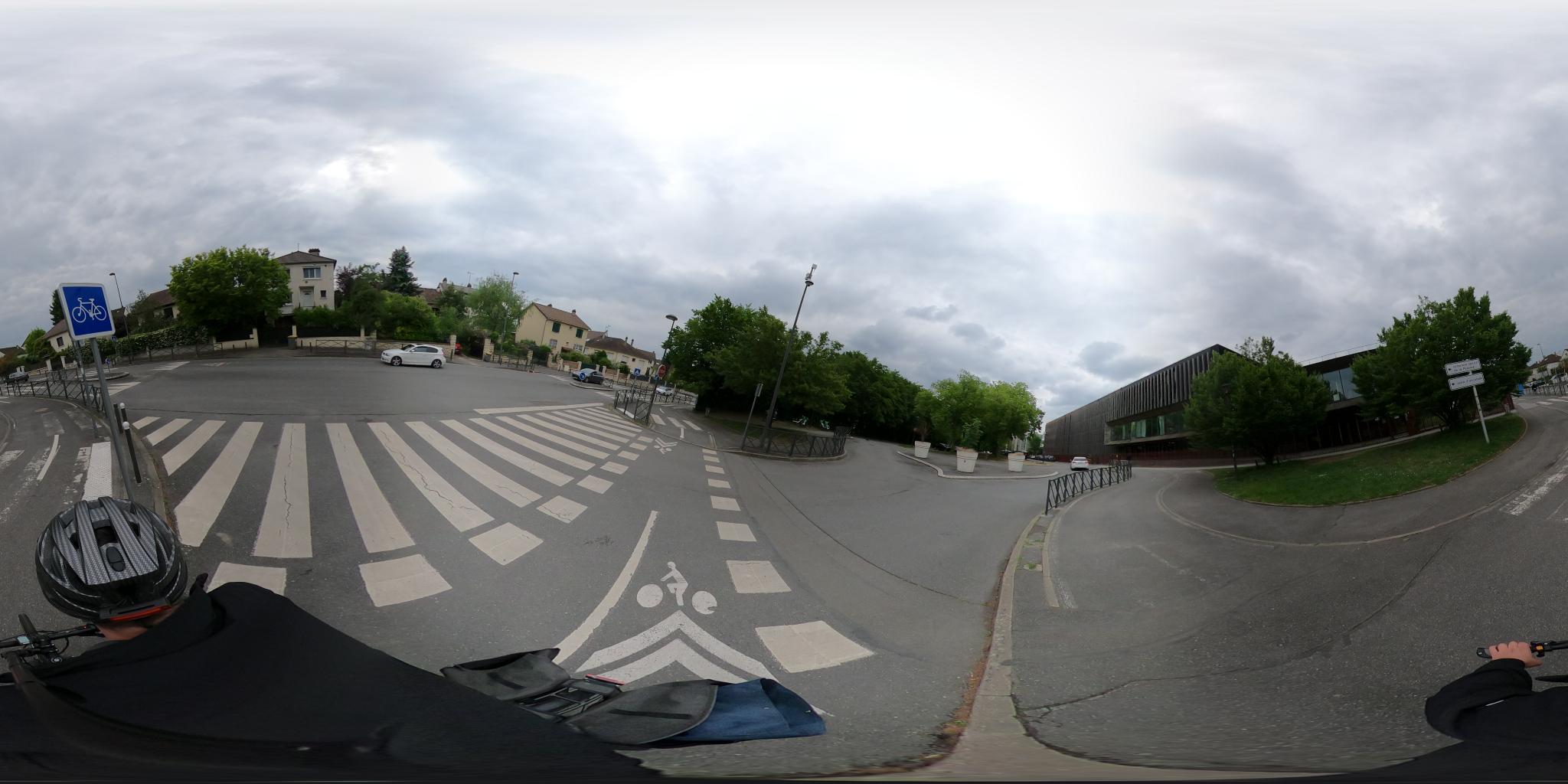 Vue de Lycée Fustel de Coulanges