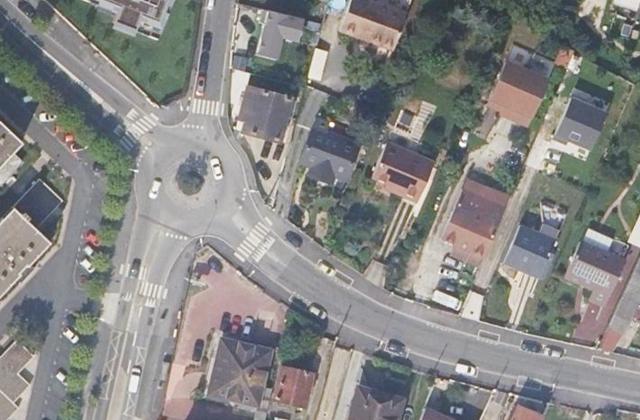 Vue aérienne de EHPAD de la Foret de Sequigny