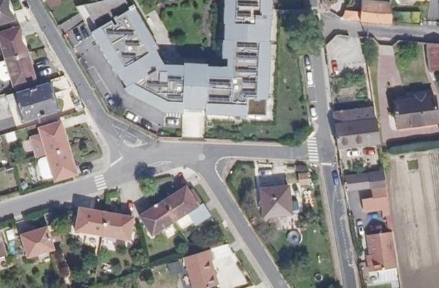 Vue aérienne de Residence Autonomie le Clos Baret