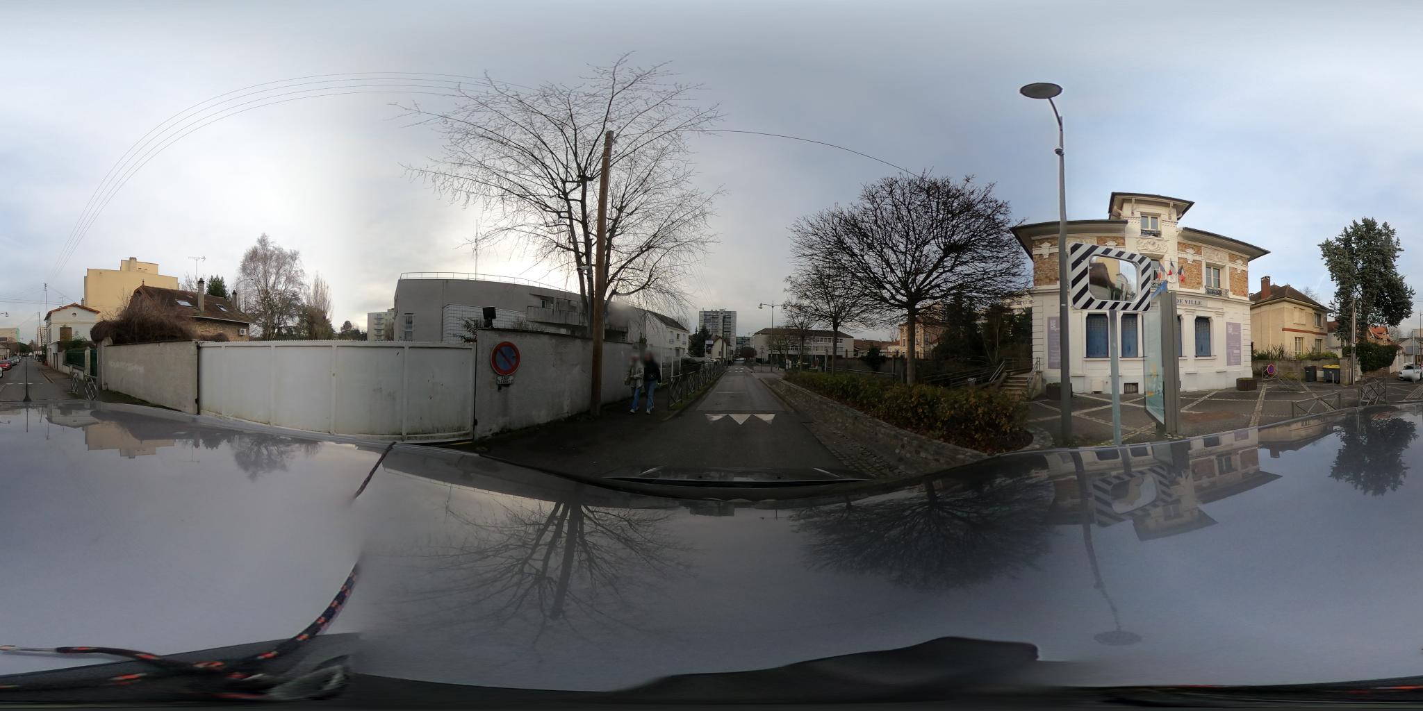 Vue de Commissariat de police de Longjumeau