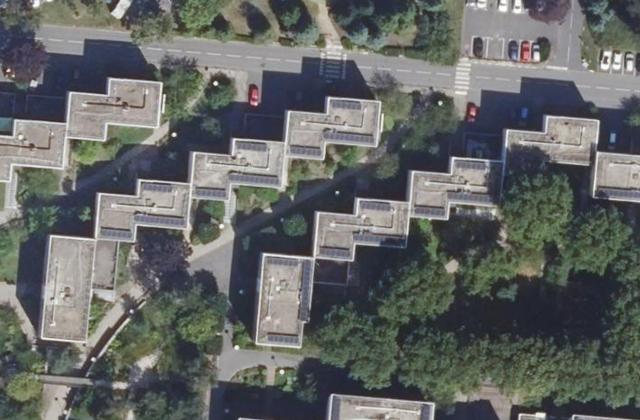 Vue aérienne de CMP les Hautes Plaines