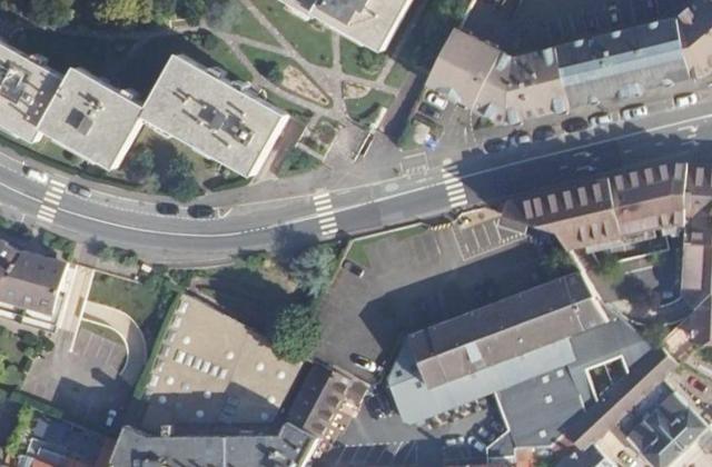 Vue aérienne de Mutualité sociale agricole (MSA) Île-de-France - accueil de Rambouillet - accueil pour les entreprises
