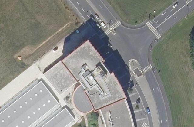 Vue aérienne de Direction interdépartementale de la police nationale (DIPN) - Essonne