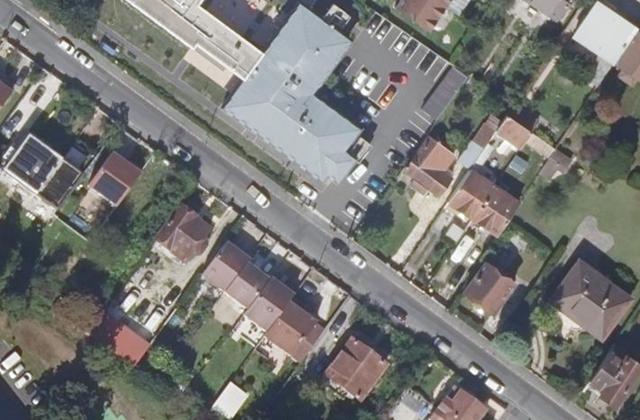Vue aérienne de EHPAD le Manoir