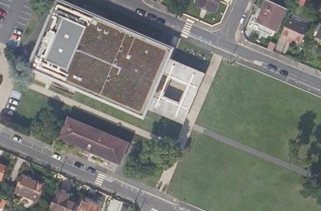 Vue aérienne de Service de gestion comptable (SGC) - Sainte-Geneviève-des-Bois