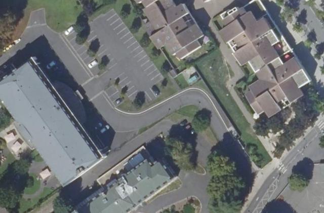 Vue aérienne de EHPAD Residence du Plateau