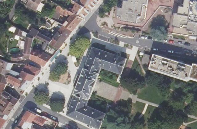 Vue aérienne de Uemo Palaiseau