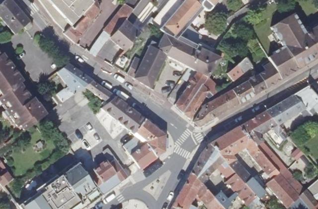 Vue aérienne de EHPAD les Tilleuls