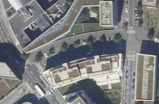 Vue aérienne de Residence Sociale