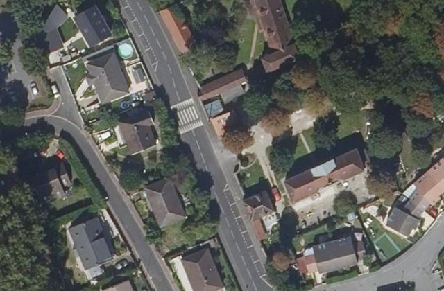 Vue aérienne de EHPAD Residence Retraite du Cinema