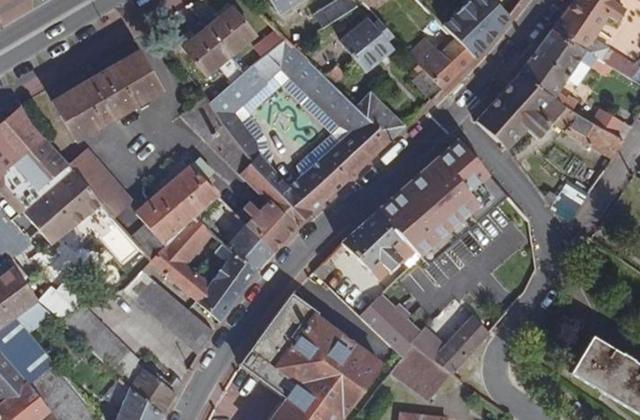 Vue aérienne de Hdj la Traversiere Etampes