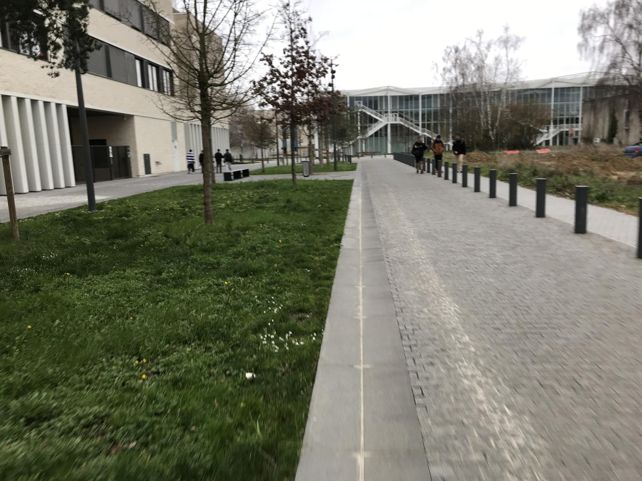 Vue de Lycée international Palaiseau Paris-Saclay