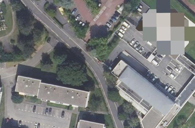 Vue aérienne de Commissariat de police de Massy-Palaiseau