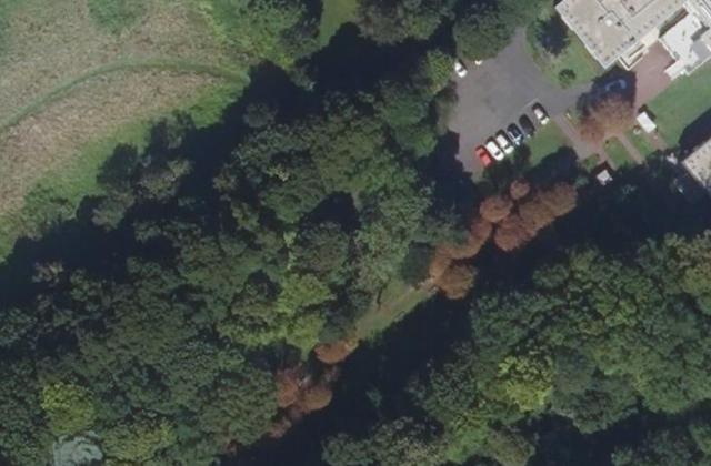Vue aérienne de EHPAD Residence les Hautes Futaies