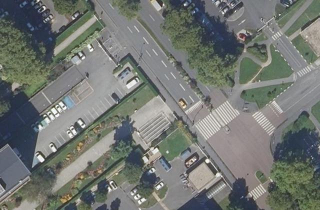 Vue aérienne de Service départemental à la jeunesse, à l'engagement et aux sports (SDJES) - Essonne