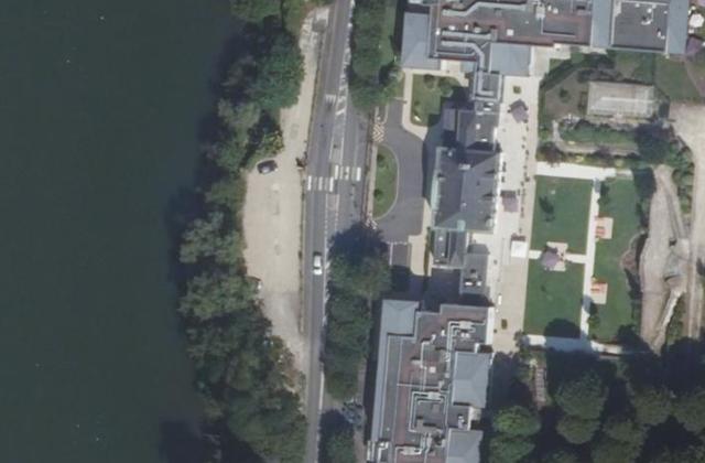 Vue aérienne de EHPAD le Chateau de Champlatreux
