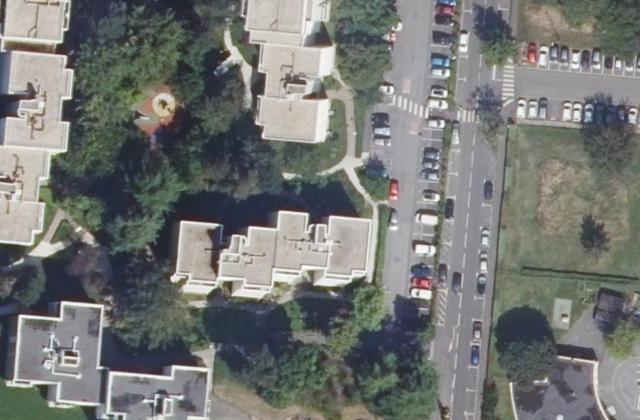 Vue aérienne de Ueaj les Ulis
