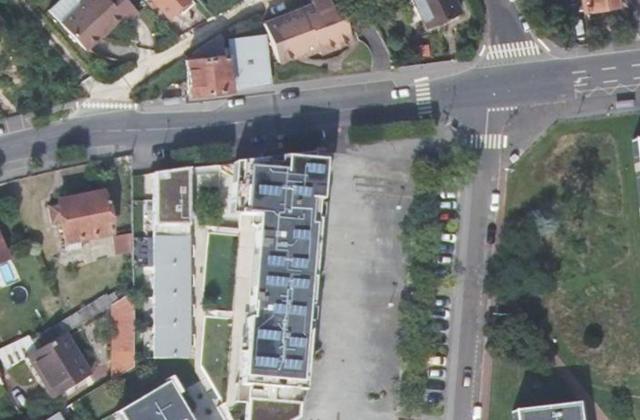 Vue aérienne de CDS Dentaire Saint-michel sur Orge