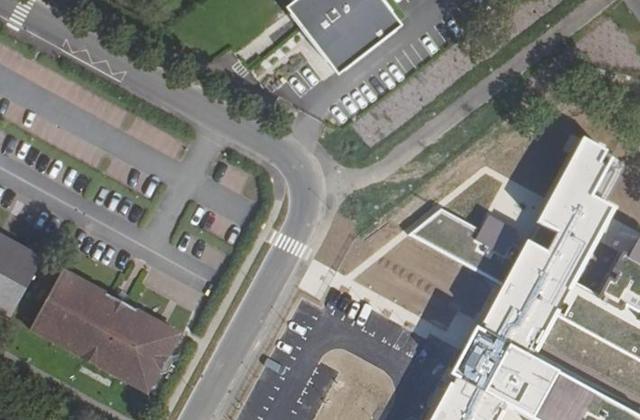 Vue aérienne de Maisons Hospitalieres de Senart