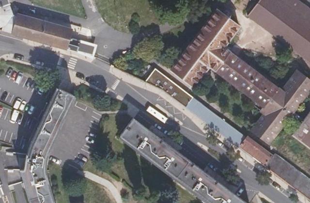 Vue aérienne de Lycée polyvalent La Salle Igny