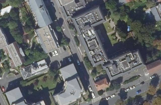 Vue aérienne de Clinique de Soins de Suite de Choisy
