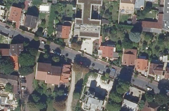 Vue aérienne de EHPAD Residence Granger