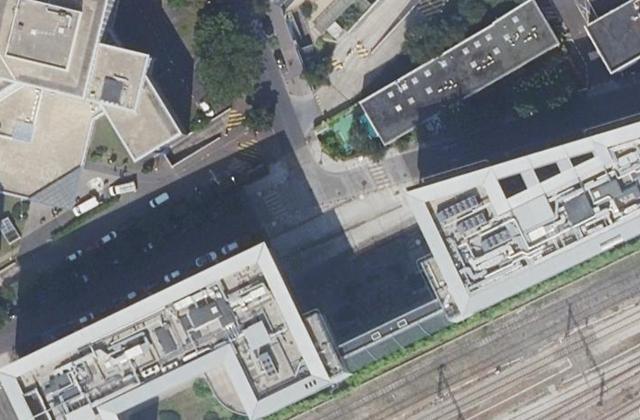 Vue aérienne de France Travail - Médiateur de France Travail Services