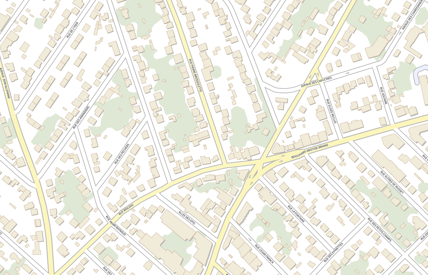 Plan IGN de situation de SSIAD Savigny sur Orge
