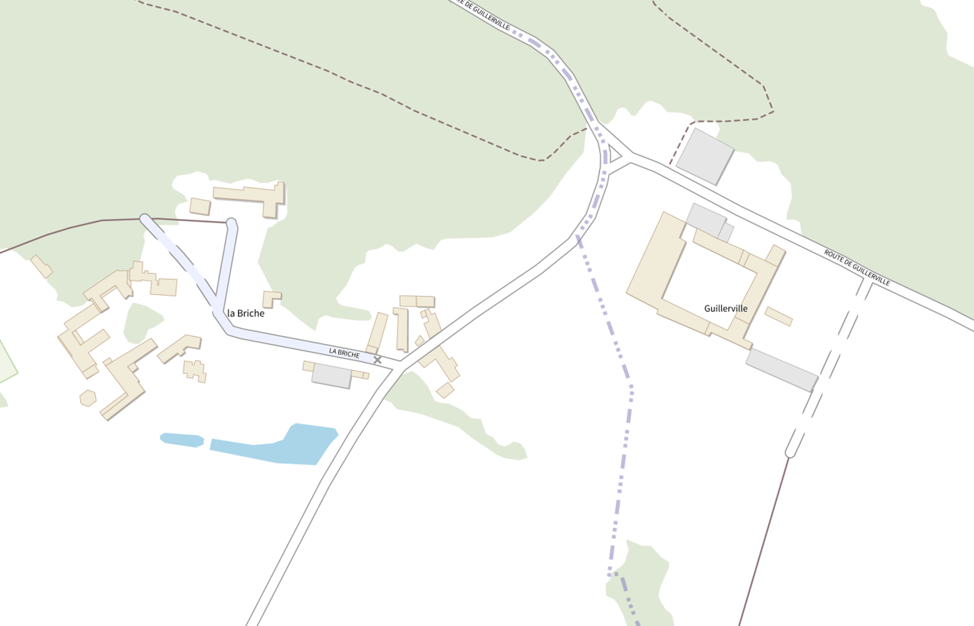Plan IGN de situation de CHRS Cite Bethleem