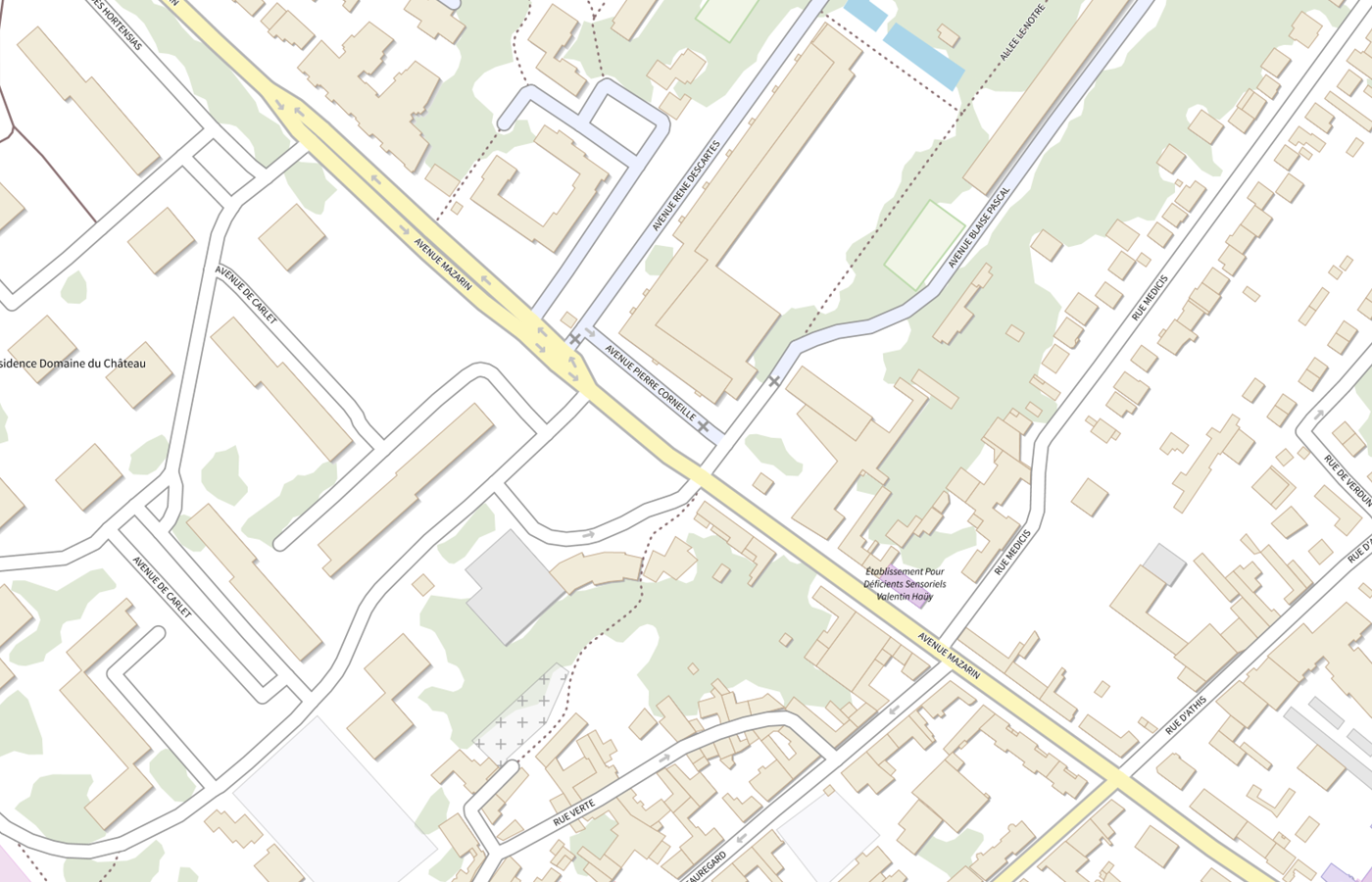 Plan IGN de situation de Pharmacie Leloup