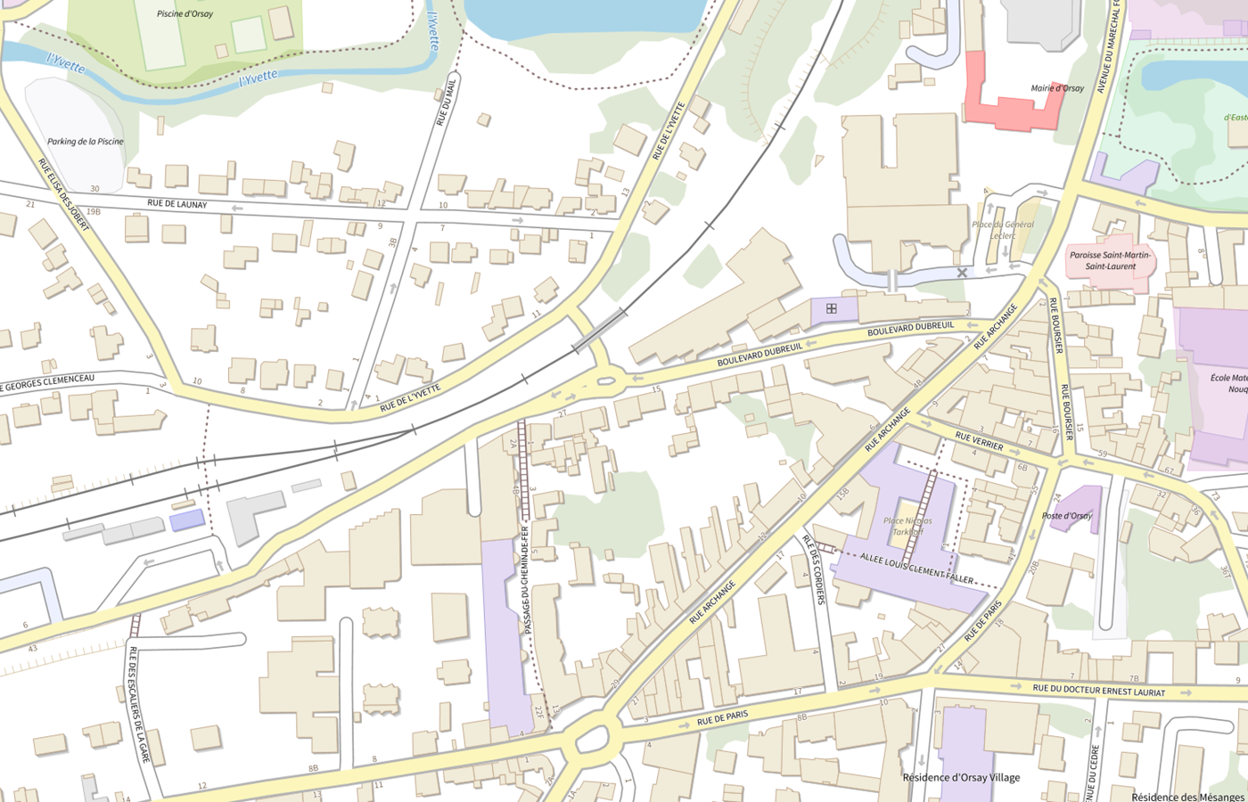 Plan IGN de situation de Pharmacie Roulot