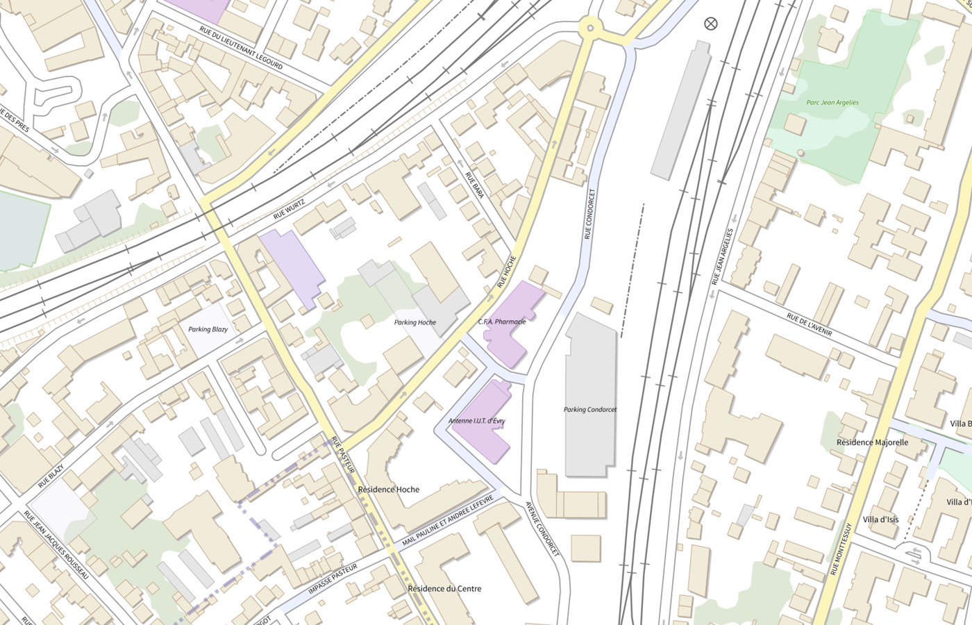 Plan IGN de situation de Savs L'appr'hoche