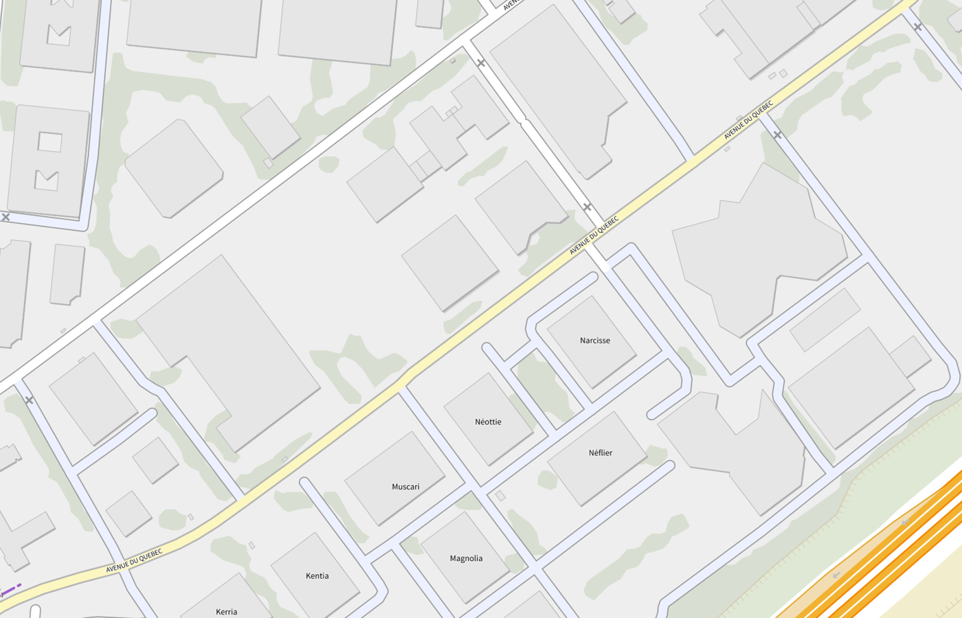 Plan IGN de situation de SESSAD Apf Villebon