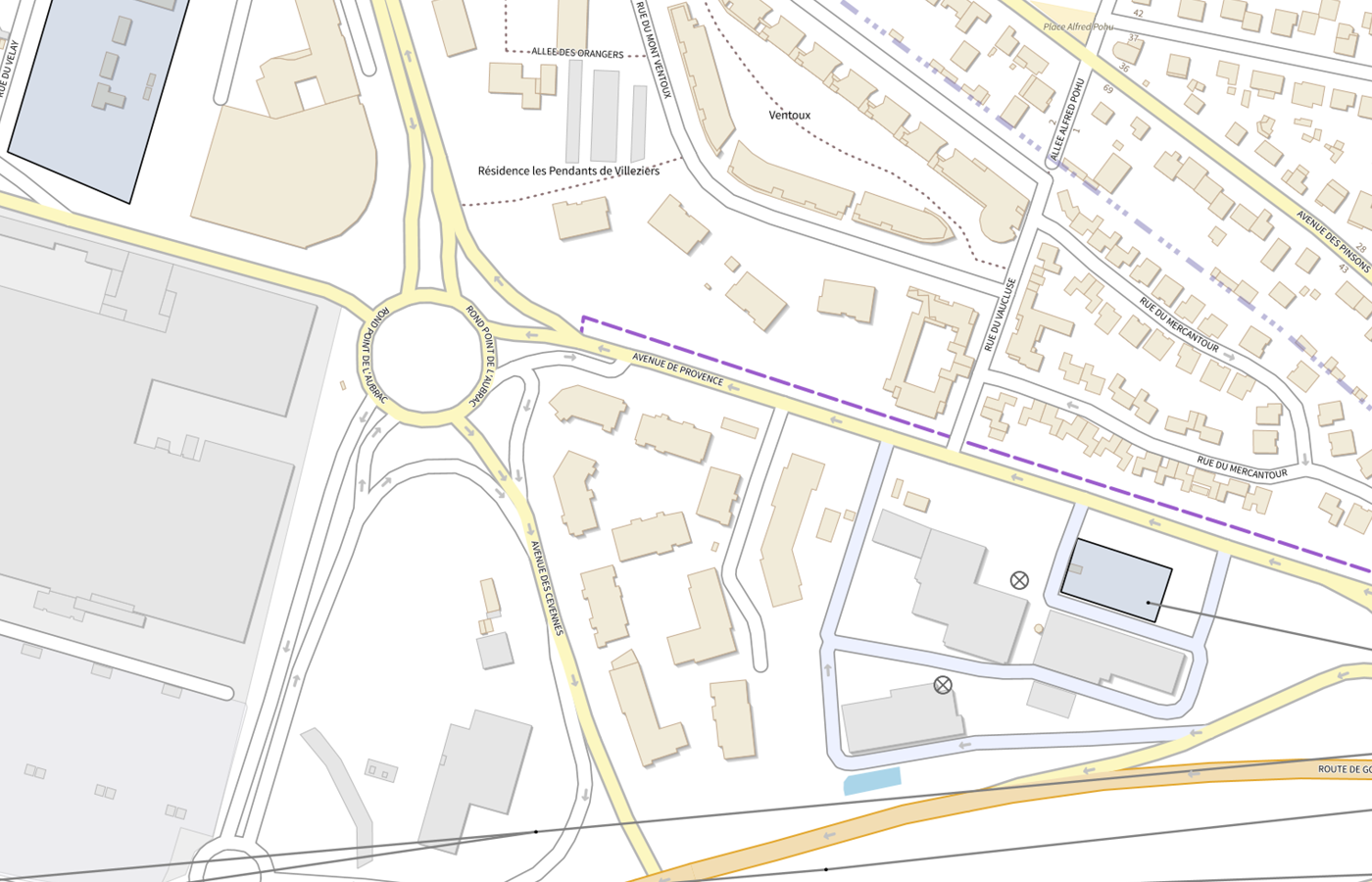 Plan IGN de situation de LBM Selas Cerballiance Paris Sud Site