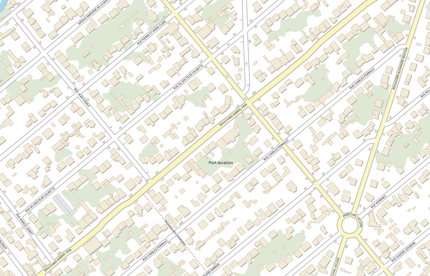Plan IGN de situation de LBM Selas Cerballiance Paris Sud Site