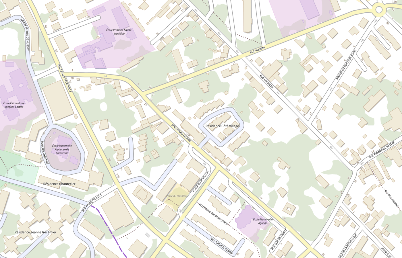 Plan IGN de situation de SESSAD les Petits Explorateurs