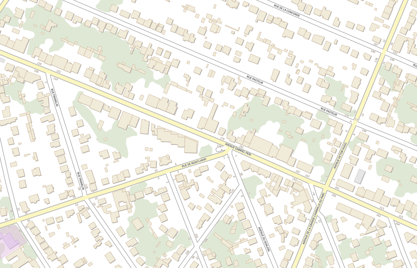 Plan IGN de situation de Pharmacie de L'etoile