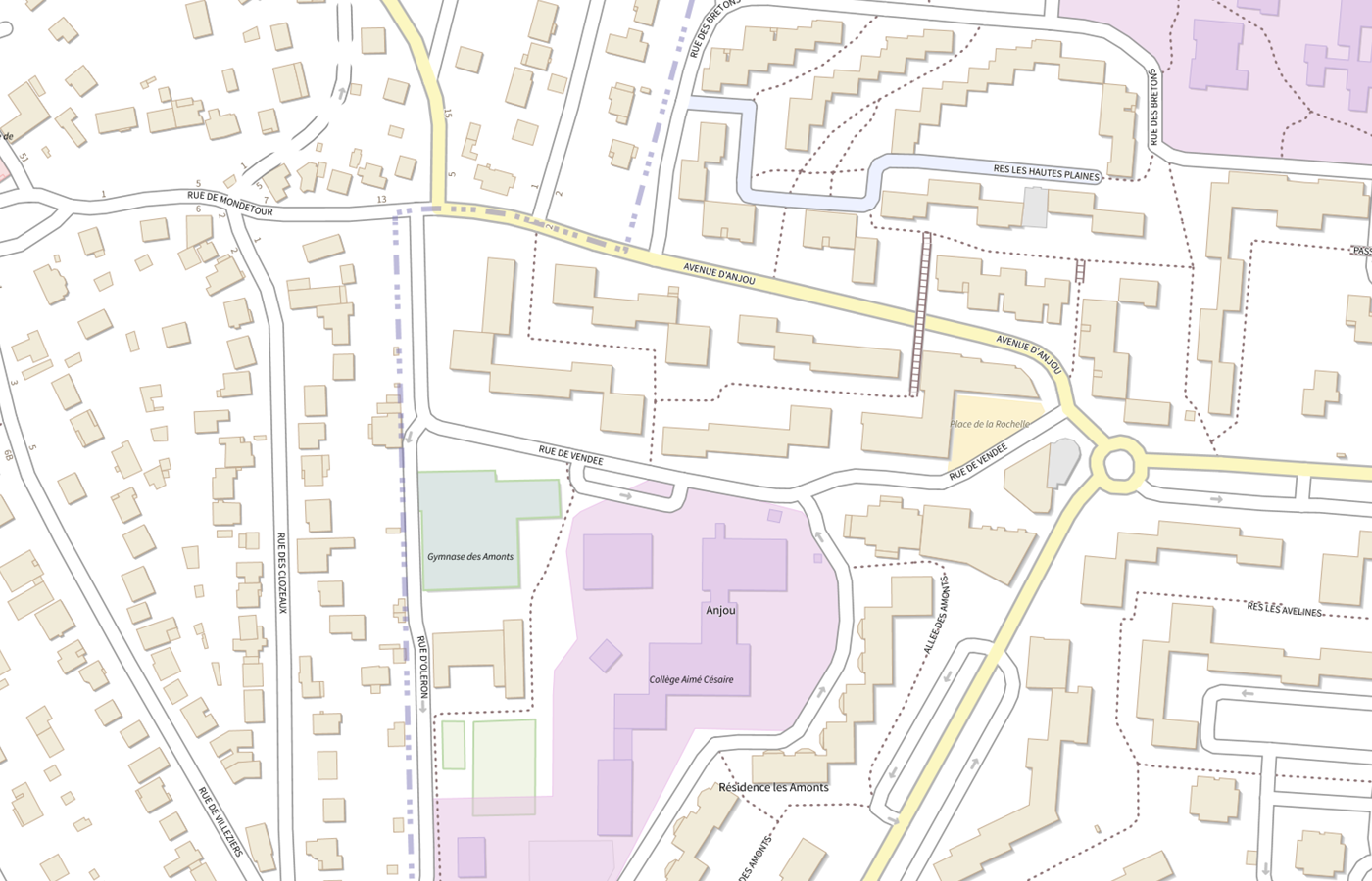Plan IGN de situation de Cpts Val d Yvette